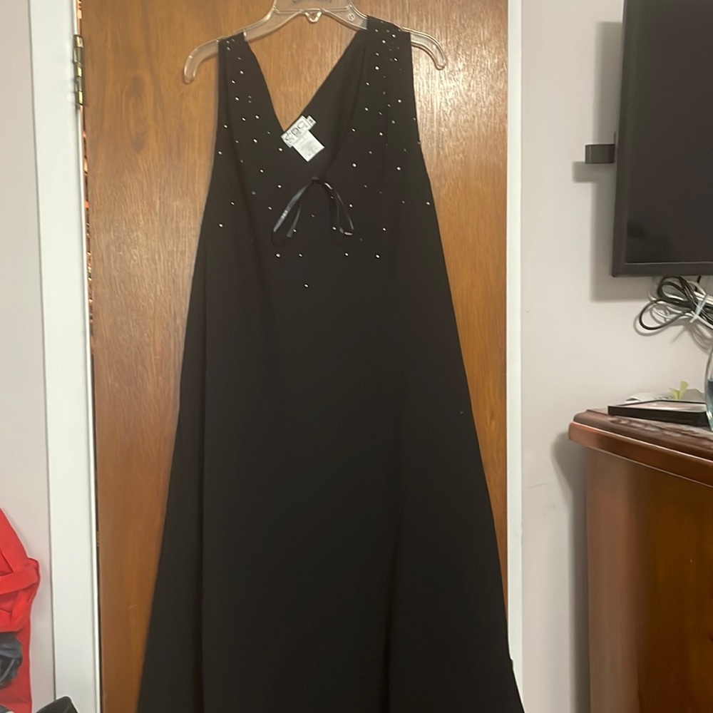 Black evening dress